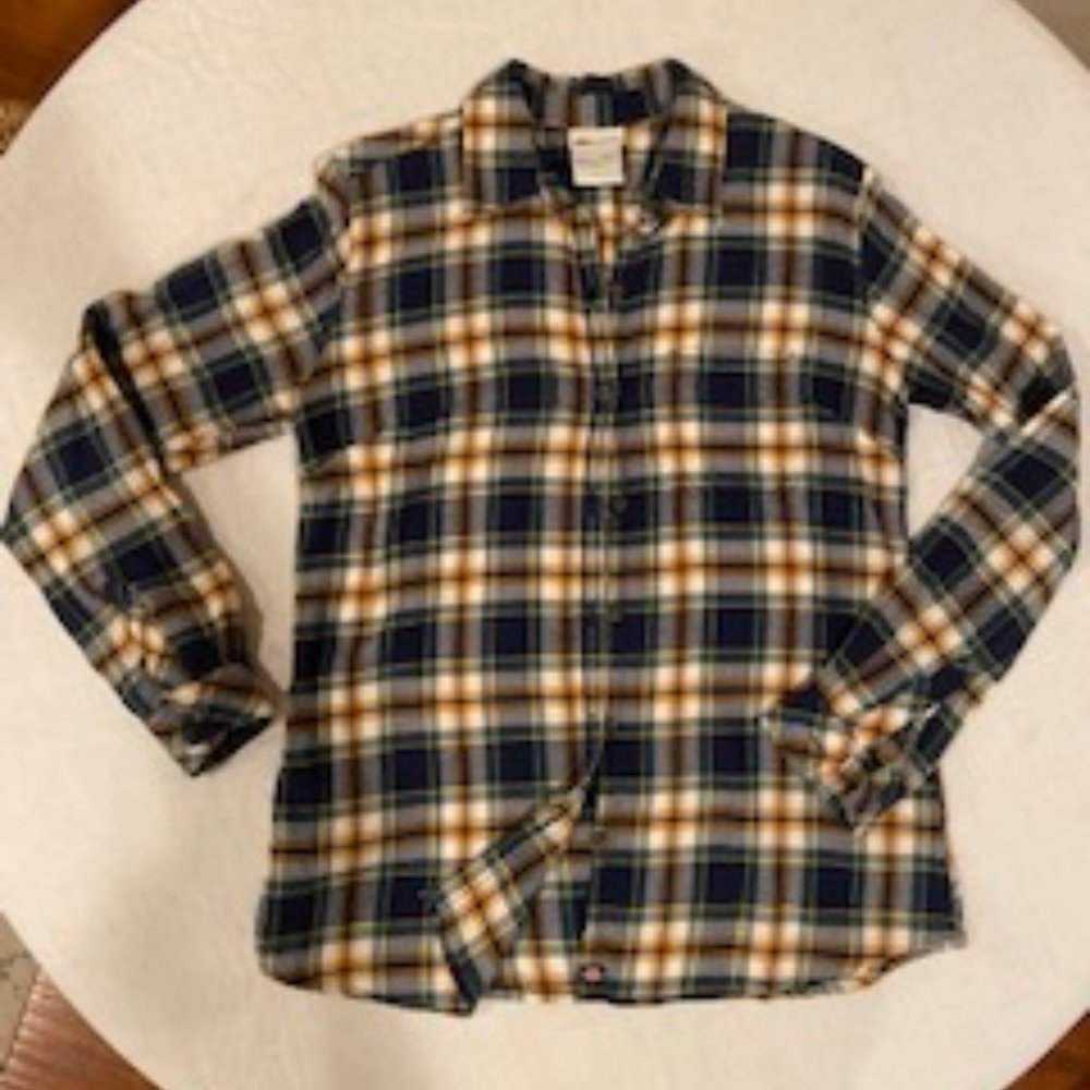 Dickies Women's Button Down Flannel